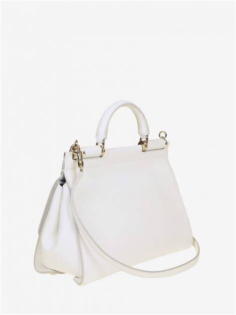 dolce and gabbana white purse|d&g bags sale online.